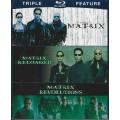 The Matrix 1,2 and 3 [blu ray]