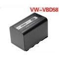 PANASONIC VBD58 BATTERY AND CHARGER FOR AJ-PX/HC-MDH/AG-FC/Series CAMERA