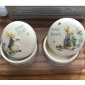Peter Rabbit porcelain `First tooth and curl Boxes`