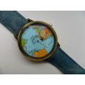 World Map watch