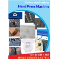 Studs Eyelets Grommets Hand Press Machine