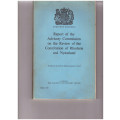 REPORT OF THE ADVISORY COMMISSION ON REVIEW OF CONSTITUTION OF RHODESIA AND NYASSALAND