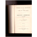 PRECIS OF THE ARCHIVES OF THE CAPE OF GOOD HOPE, REQUESTEN OR MEMORIALS F-O VOL.II 1 ST ED. 1906