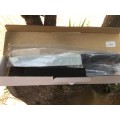 CONDOR KUMUNGA CAMP KNIFE 10-1/4 BLACK CARBON STEEL BLADE, POLYPROPYLENE HANDLE, LEATHER SHEATH