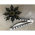 Kung Fu Butterfly knife and throwing star