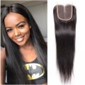 Brazilian/Peruvian  Hair Lace Closure 12"-22" (free part/mid part/3-way part)