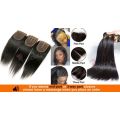 Brazilian/Peruvian  Hair Lace Closure 12"-22" (free part/mid part/3-way part)