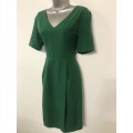 12 / 36 green triple seven vintage dress