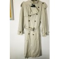 Eu 50 Designer is HUGO BOSS MENS Cream trench coat, must see !!!