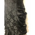 Circa 1980s vintage black evening dress STUNNING suits 34 / 10 Lori Ann