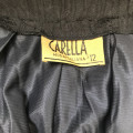 Fits 34  10 designer is Carella Italy brocade vintage skirt