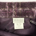32/8 mohair wool blend skirt top quality