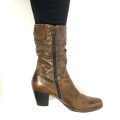 Size 8 preloved genuine leather ankle boots