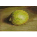 Triptych set nr 1 of Lemon oil paintings