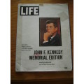 John F. Kennedy  memorial edition  LIFE  84 pages  1963