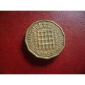 GB 3 pence  1955