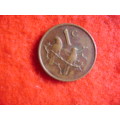 RSA  1 cent 1969 E
