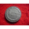 Italy  1 Lira  1924   Magnetic