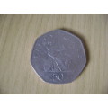 Great Britain  50 p 1997