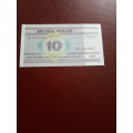 Belarus  10 Rubles 2000  UNC