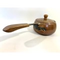 Vintage Hammered Copper Pot - Swiss Made