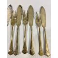 Vintage Silver Plated Cutlery Set (12 pcs)