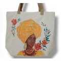 African Lady I Canvas Tote Bag