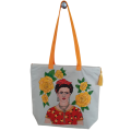 Frida II Canvas Tote Bag