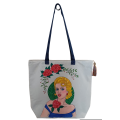 Blonde Lady Canvas Tote Bag