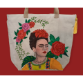 Frida III Lady Canvas Tote Bag
