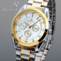 Authentic Brand New Stunning 6 Hands Luxury Automatic Mechanical Stainless Steel Mens Watch