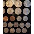 Mixed lot of 34 USA Coins Old and New dates
