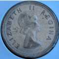 1953 Silver South Africa 5 Shilling