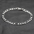 220x8mm Stainless Steel Chain link Bracelet