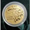 ## 1997 Natura The Buffalo 1/10th Gold coin ## Mintage 3590