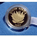 ## 1998 Protea Women 1/10th Gold coin ## Mintage 792