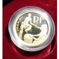 ## 2003 Cultural Series Tsonga 1/10th Gold coin ## Mintage 348