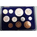 1956 South Africa Long Proof Set With Gold Mintage 350