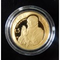 2008 South African Protea Series 1 10th Gold Proof