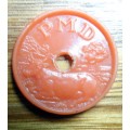 PMD 1 Pint Melk (Oor Toonbank) Token Orange