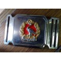 2 South African Infantry Stable belt uckle