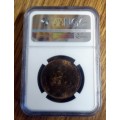 Finest Known 1939 South African MS65RB NGC Penny