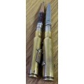 Deactivated Ypres Bullet Pencil and Knife set.SA Involvement in Ypres