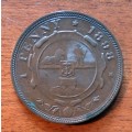 1898 A/Unc ZAR Penny