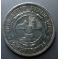 1894 ZAR Two Shilling