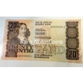 ## C.L Stals  1st Issue R20 Banknote ## AE8059591
