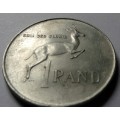 Tag Horn Variety Silver 1966 One Rand