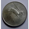 Tag Horn Variety Silver 1966 One Rand