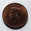 Unc 1942 South African Farthing