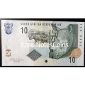 Unc G Marcus 1st Issue Ten Rand Note A/E